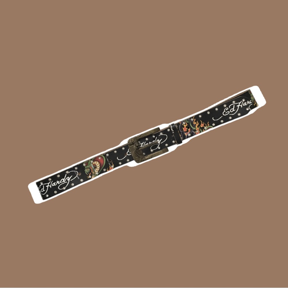 ED HARDY vintage belt - Picture 2 of 7